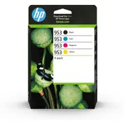 Hp 953 Cmyk Original Ink Cartridge  6Zc69Ae 195122352196 Wlononwcrbrwa