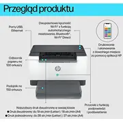 Hp Laserjet M207Dw A4 mono 27Ppm  8J9K9FB19 197961893083