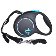 Inerces pavada suņiem  Trixie Flexi Black Design, tape leash, S 5 m, black 109059 4000498033906 42010000