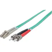Intellinet 751001 Infiniband un optiskās ScaronĶiedras kabelis 2 m St Lc Krāsa QuotAquaQuot  0766623751001 194156
