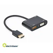 I/O Adapter Hdmi To Hdmi/Vga/A-Hdmim-Hdmifvgaf-01 Gembird  Eb1602702395 3100001865794