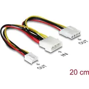 Kabelis Power 4Pin Molexm  4PinmolexfFloppy 82111 4043619821112