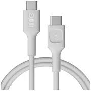 Kabelis Green Cell Powerflex Fast Charging Usb Type-C Male - 100W White 1.2M  Kabgc100Pf120Sw 5904326376205