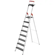 Kāpnes mājsaimniecības L100 Topline / alumīnija 8 pakāpieni  038050807 4007126017550