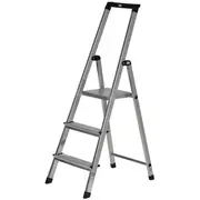 Krause Solidy Folding ladder silver  126214 4009199126214 Nrekredra0016