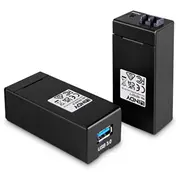 Lindy Usb 3.1 Gen1 Fibre Optic Extender Transmitter and Receiver units - extender 3.0, 42707  4002888427074