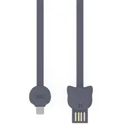 Maoxin Vitality Cat Series Lightning Usb Datu un Uzlādes Kabelis 1M  Max-Vi-Cs-1M-Gr 6970543574969