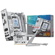 Msi Mpg X870I Edge Ti Evo Wifi  Processor family Amd socket Am5 Ddr5 Supported hard disk drive interfaces Sata, M.2 Number of Sata connectors 2 4711377401463