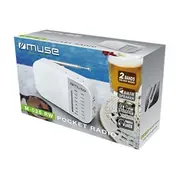 Muse  M-025 Rw Portable radio White M-025Rw 3700460207663