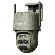 Reolink 4G Lte Dual-Lens Battery Security Camera  Trackmix Series G770 Camouflage Ptz 8 Mp F2.8Mm/F1.6, F8Mm/F1.6 Ip65 H.264/H.265 Micro Sd, Max. 128 Gb B4Gtmxpt4K09C 6976930221904