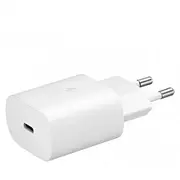 Samsung Ep-Ta800 tīkla lādētājs  25W Usb-C balts Oem Ep-Ta800Nwegeu/Oem 4752243040515 85044030