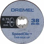 Sc409 Griešanas diski D38,0 mm, 5 gab.  2615S409Jb 8710364042869