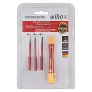 Screwdriver precision-set insulated,precision Ph0,Pz0,Sl 2  Wiha.43167 43167