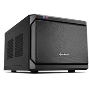 Sharkoon Qb One Schwarz - Midi/Minitower Itx, Mini-Itx 3,5  Pc-/Server Netzteil Kühler Usb, Usb 2.0, 3.0 4044951016433 1162707