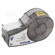 Tape 12.7Mm 6.4M black for printer Character colour white  Brady-139742 M21-500-595-Bk
