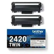 Tn-2420Twin Toneru komplekts 2X 3000 lapām Hl-L2310, Dcp-L2510, Mfc-L2710  Tn2420Twin 4977766812764