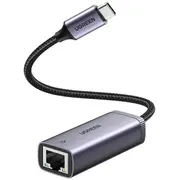 Ugreen external Usb Type C network adapter - Rj45 1Gbps 1000Mbps gray 40322 Cm483  Kaug40322 6957303843220