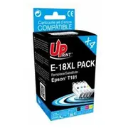 Uprint Epson E-18Xl Black Color  E-18Xl-Pack4-Up 3584770723668