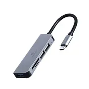 Usb Centrmezgls Gembird Type-C 3-Port with Card Reader  Uhb-Cm-Cru3P1U2P2-01 8716309124232
