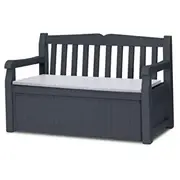 Dārza sols - mantu kaste Keter Eden Garden Bench 265 L, pelēka  250076 7290106923423 39259080