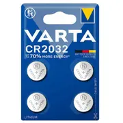 Varta Cr 2032 Battery 4Pcs 6032101404  4008496992973