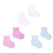 Zeķes krāsainas ar atloku Ska-0009 Girl 3-6 mēn.  Sco-Ska0009.3G