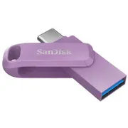 Zibatmiņa Sandisk Ultra Dual Drive Go Usb-A / Usb Type-C 256Gb Lavender  Sdddc3-256G-G46L 619659204228