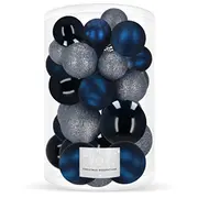 Ziemassvētku bumbiņas Springos Ca0181 4/5/6Cm 30 gab  5907719411347