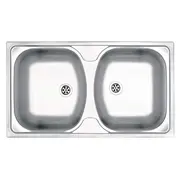 2-Bowl steel sink  Zmu 0200 5907650845744 Wlononwcr1651