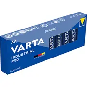Aa / Lr6  baterijas Varta Industrial Alkaline Mn1500/4006 iepakojumā 10 gb. Bataa.alk.vi10 3100000593919