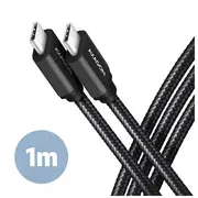 Axagon Data and charging Usb 3.2 Gen 1 cable, m  Bucm3-Cm10Ab Type C - 8595247905949