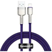 Baseus Cafule Series Metal Data Cable Usb - Lightning 2.4A 1 m violet Caljk-A05  6953156202269