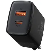 Baseus Ccxj-B01 ātrais lādētājs Usb/Usb Type-C 20W 3A Power Delivery Quick Charge 3.0 Black  3Lbaccx1 6953156207233