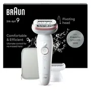 Braun Ses9-030 Silk epil 9  Operating time Max 50 min Number of power levels 2 Wet Dry White/Rose 7500435225229
