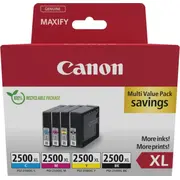 Canon Pgi-2500Xl Ink Cartridge Bk/C/M/Y  9254B010 8714574679006
