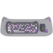 Canyon Hset-W6 En KeyboardMouse Kitty Edition AaaАа Wireless Violet  Cns-Hsetw6Vt 5291485015619