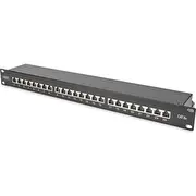 Digitus Cat 6A, class Ea patch panel, shielded  Dn-91624S-Ea-B 4016032440260