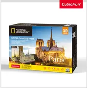 Cubicfun 3D Puzle National Geographic - Parīzes Dievmātes katedrāle  Ds0986H 6944588209865