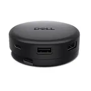 Dell Pro 7-In-1 Usb-C Travel Hub - Da326  Black 470-Bgcg 5397321025177