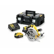 Dewalt 18V Xr Ripzāģis bezoglīšu, komplektā ar 5Ah akk  Dcs570P2-Qw 5035048663080 Wlononwcrbjuc
