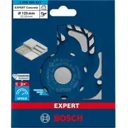 Dimanta kausveida disks 125 x 22.23 mm, Concrete Bosch 2608900651  4059952539867