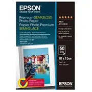 Epson Premium Semigloss Photo Paper Halbglänzend C13S041765  010343605169