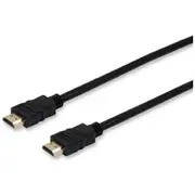 Equip 119375 Hdmi kabelis 20 m Type A Standard Melns  4015867199442