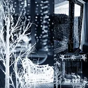 Gaismas aizkars Springos Cl0184 300 Led virtene auksti balta gaismas iekštelpām un ārtelpām  5907719426976