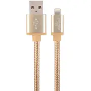 Gembird datu pārraides un uzlādes vads  Usb-A to Lightning 1.8M zelta Ccb-Musb2B-Amlm-6-G 8716309101080 85044030