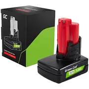 Green Cell Battery for Milwaukee M12 12V 6Ah Replacement B6 4932451395  Ptml12V6 5904326375062