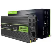 Green Cell Inv10 power adapter/inverter Auto 2000 W Black  5902719427893 Zsagceprz0001