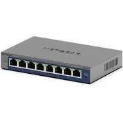 Netgear Gs108Ev4 Nepārvaldīts L2/L3 Gigabit Ethernet 10/100/1000 Pelēks  Gs108E-400Eus 0606449169959 482168