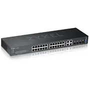 Zyxel Gs2220-28-Eu0101F network switch Managed L2 Gigabit Ethernet 10/100/1000 Black  4718937607440 Swtzyxzar0043