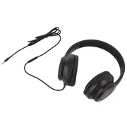 Headphones with microphone black Jack 3,5Mm 1.2M 2020000Hz  Hs0053